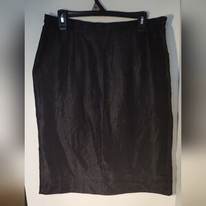 Elegant Black Women's Skirt Size 16 #445